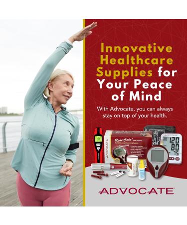 Advocate Lancing Device - Pain-Free Blood Testing for Diabetics | Depth Adjustable Lancet Pen for Accurate Samples | International Shipping Available - Buy Online on GoSupps.com