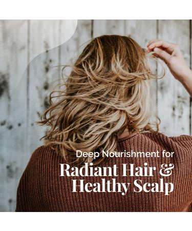 Organic Life & Pursuits Amla Brahmi Hair Oil - 6.76 oz for Healthy Hair Growth | Coconut, Castor & Sesame Oil Blend | Natural and Organic | Packaging May Vary - Buy Online on GoSupps.com