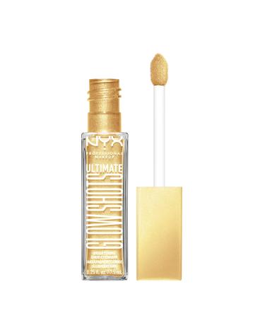 NYX PROFESSIONAL MAKEUP Ultimate Glow Shots  Liquid Eyeshadow  Long-Lasting Shimmer Eye Shadow with Vitamin C - Lemon Slayed