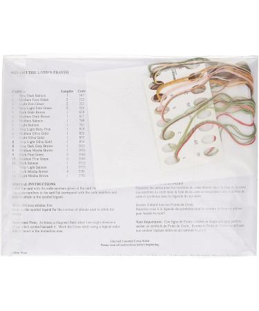 Janlynn Counted Cross Stitch Kit - The Lord's Prayer in Blue - Buy Online on GoSupps.com