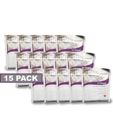ViSalus Vi-Shape Nutritional Shake Mix Travel Packets (15 Count) | Sweet Cream Flavor 15 Travel Packets