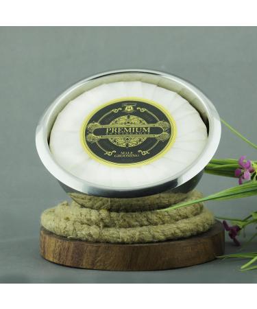 Haryali London 5-Part Men's Shaving Set - 5 Razors Synthetic Brush Stand & Soap | Perfect Grooming Gift - Buy Online on GoSupps.com