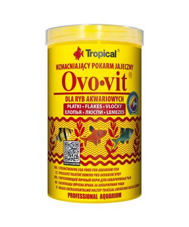 Tropical OVO-VIT 1000ml / 200g - Fortifying Egg Food for Aquarium Fish