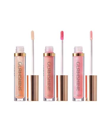 KISS Glam Shine Vita Lip Gloss 3-Pack - Virgin Sunset Pinky Kinky Collection - Buy Online on GoSupps.com