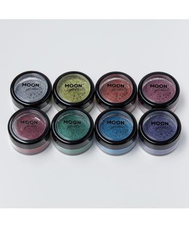 Classic Ultra-Dust - 100% Cosmetic Glitter for Face Body Nails Hair & Lips - 8 Color Set - 5G | Moon Glitter - International Shipping Available - Buy Online on GoSupps.com