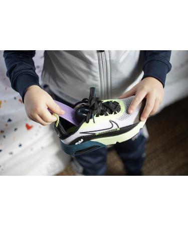 Kids Shoe Horn Set - 4 Pack in Purple, Green, Blue, and Pink | Easy and Fun Shoe Putting | Perfect Size for Children | Great Gift Idea - Buy Online on GoSupps.com