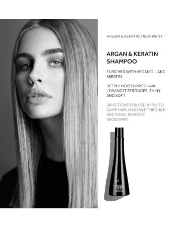 pH Labs Argan & Keratin Shampoo Hair Mask & Elixir Set | Hydrating Color Protection for Lustrous Hair - Buy Internationally - Buy Online on GoSupps.com