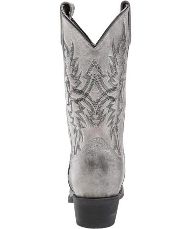 Laredo Men's Harding Waxed Leather Cowboy Boots - Grey (10.5 X-Wide) - Buy Online on GoSupps.com