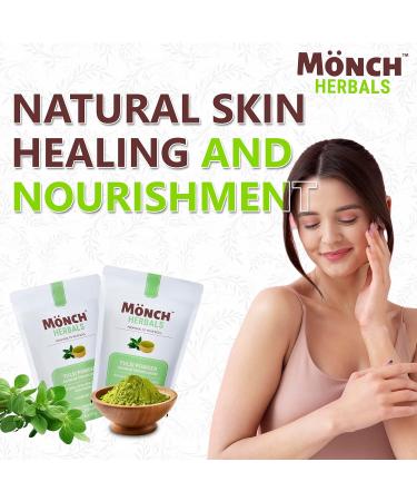 Tulsi Powder for Skin & Hair Care | 100% Natural Holy Basil - Ayurvedic 227g - Buy Online on GoSupps.com