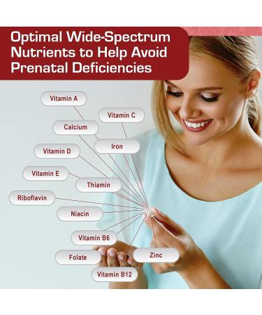 Mama's Select Prenatal Plus Natural Vitamins for Women - 1 a Day Methylfolate Formula - 90 Veggie Capsules - Buy Online on GoSupps.com