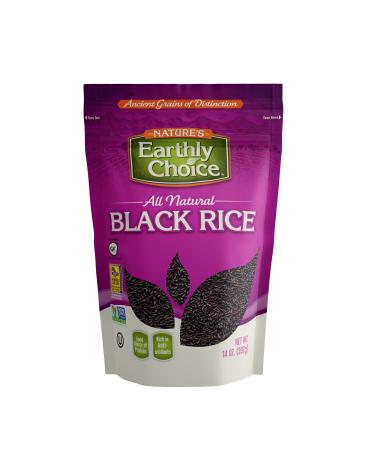 Nature's Earthly Choice All Natural Rice, Black, 14 Ounce