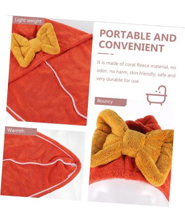 MAGICLULU Dry Hair Cap - Absorbent Hair Drying Hat & Towel Turban for Home Use | Quick-Dry Shower Caps for Girls - Buy Online on GoSupps.com