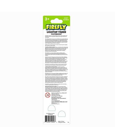 FIREFLY Light-up Timer Toothbrush 2 Count Assorted with Suction Cup - Pack of 1 - Buy Online on GoSupps.com