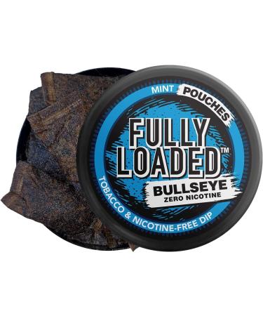 Fully Loaded Chew Mint Bullseye Pouches - Tobacco and Nicotine Free Chewing Alternative (5 Cans) - Buy Online on GoSupps.com