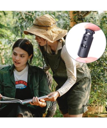 20 Pack Plastic Cord Lock Ends - Replacement Spring Stop for Paracord, Drawstrings, Elastic Shoeslace, Clothing, Bags - Toggle Stopper Accessories - Buy Online on GoSupps.com