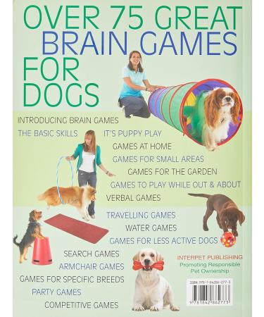 Interpet Brain Games For Dogs: Fun Ways to Build a Strong Bond with Your Dog and Provide it with Vital Mental Stimulation - Buy Online on GoSupps.com