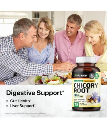 BIO KRAUTER Inulin 250 Capsules & Chicory 100 Capsules - Buy Online on GoSupps.com