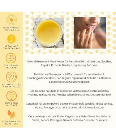 100% Natural Soothing Skin Balm | Shea & Cocoa Butter | Beeswax | Supports Bees | 100ml - Buy Online on GoSupps.com