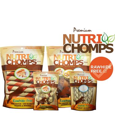 Nutri Chomps Dog Chew 14.11 oz - Premium Dog Chews | Single Pack - Buy Online on GoSupps.com