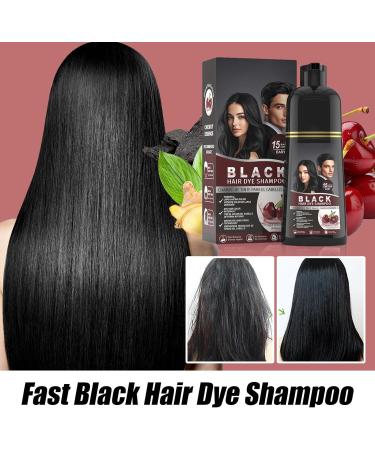Saveurs - Un Shampooing De Couleur De Cheveux Noirs | Dye Capillaire 500 Ml De Teinturier De Coiffure V g tale - Shampooing De Dyeing Contre Les Cheveux Gris Pour Hommes Femmes Hydratantes La Maison 1 g (Lot de 1) - Buy Online on GoSupps.com