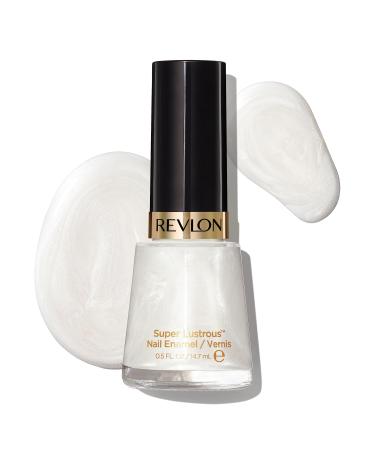 Revlon Nail Polish Super Lustrous Nail Enamel Polish Chip Resistant & Longwear Formula High Shine Finish 020 Pure Pearl 0.5 fl oz. 020 Pure Pearl 0.5 Fl Oz (Pack of 1)