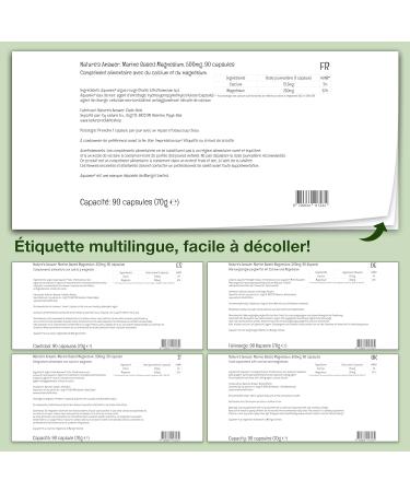 Nature's Answer Marine Based Magnesium Red Algae & Seawater Extract 90 Vegan Vegetarian Gluten Free Soy Free Non-GMO - Buy Online on GoSupps.com