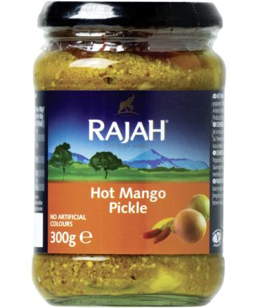 Rajah Conserve de Mangues Épicées 6 Paquets de 300 g
