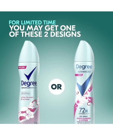 Degree Women White Flowers & Lychee Dry Spray Antiperspirant Deodorant 3.8 oz - Buy Online on GoSupps.com