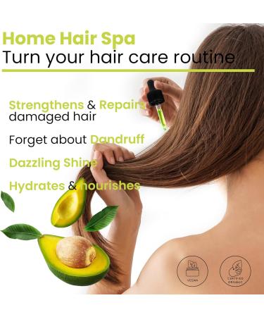Avocado Oil for Hair Pure Avocado Oil 1000ml Stretch Marks Chapped Skin Moisturizing Face Body Penetrates Skin Up To 6 Times Better Than A Body Cream - Buy Online on GoSupps.com
