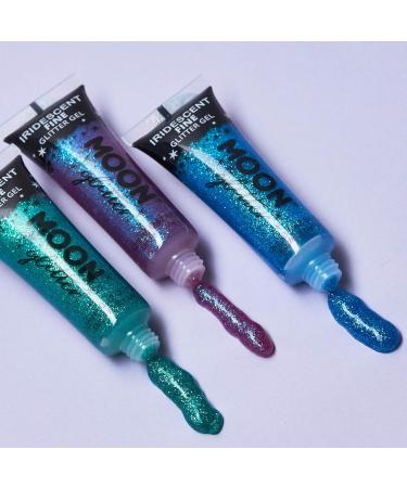 Buy Moon Glitter Gel Set - Shimmering Glitter Face Paint - 12ml 6 Colors - International Shipping Available - Buy Online on GoSupps.com