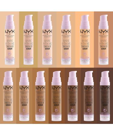 NYX Bare With Me Concealer Serum - Natural Medium Coverage (Fair, 9.6ml) - Buy Online on GoSupps.com