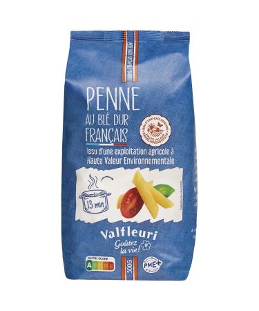 Valfleuri Pasta - HVE Range "Penne" - 500g Bag