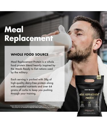 Buy Meal Replacement Protein Shake - Chocolate Flavor 25 Servings | Whole Food Nutritional Shake for Weight Loss & Energy - Buy Online on GoSupps.com