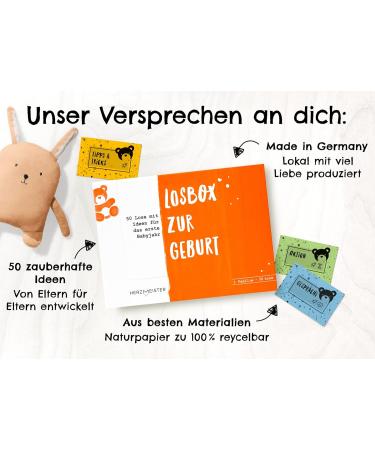LosBox: Ultimate Birth Gift for Parents & Baby - 50 Unique Ideas for Boys & Girls | Perfect Gift for Expectant Parents - Buy Online on GoSupps.com