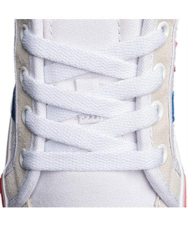 AOMIDI 2 Pair 54 White Flat Shoelaces for Sneakers & Converse - 5/16 Replacement Laces - Buy Online on GoSupps.com