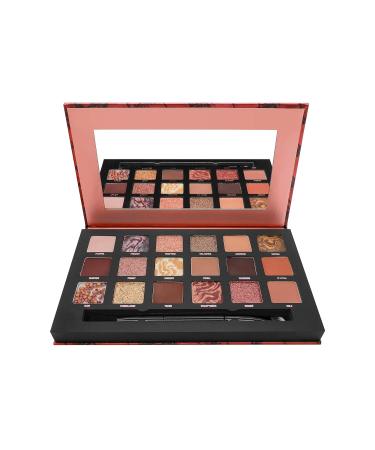 W7 Tempting Multi-Textured Pressed Pigment Eyeshadow Palette - Racy | Shop Internationally for Vibrant Colors & Long-Lasting Wear - Buy Online on GoSupps.com