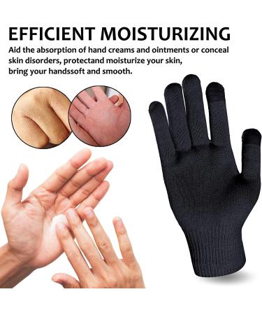 MIG4U Moisturizing Beauty Gloves for Men - Overnight Sleeping Glove for Dry Hands - XL Black, 6 Pairs - Buy Online on GoSupps.com