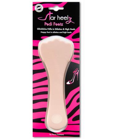 Buy Ball of Foot & Heel Cushion Pads | Next Gen Foam Insoles for Women | Pedi Feetz by Tacco Start Heelz - Beige - Buy Online on GoSupps.com