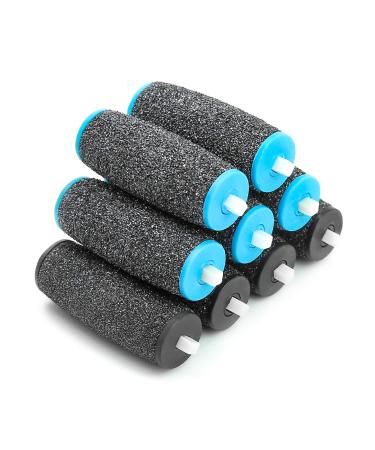 9Pcs Pedi Replacement Rollers Heads Refills 5 Extra Coarse and 4 Regular Coarse for Hard Skin Remover 5 Extra Coarse+4 Regular Coarse