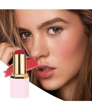  Yorajuy Stick Blush | Moisturizing Water-Resistant & Fresh Complexion | Natural Highlighting for Dry Oily and Combination Skin - Cheekbones Eyebrows and Lips - Buy Online on GoSupps.com