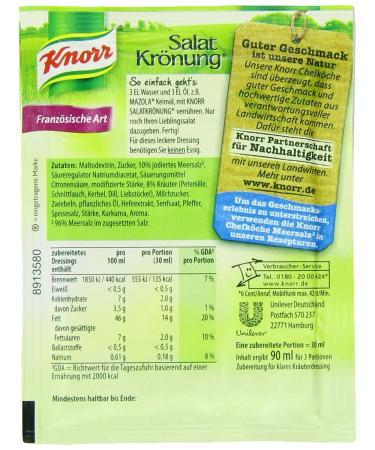 Buy Knorr Salad Dressing French Style (5 x 5-pack) - International Shipping Available | Best Flavor for Your Salads - Buy Online on GoSupps.com