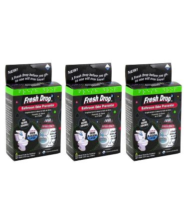 Cleanlogic Fresh Drop Bathroom Odor Preventor - Pack of 3 - Buy Online on GoSupps.com