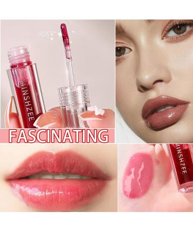 6 Pcs Lip Gloss Set - Moisturizing Lip Oil for Plumping, Shimmer, and Hydration | Tinted Lip Balm, Long Lasting Clear Liquid Lipstick - 6PC - Buy Online on GoSupps.com