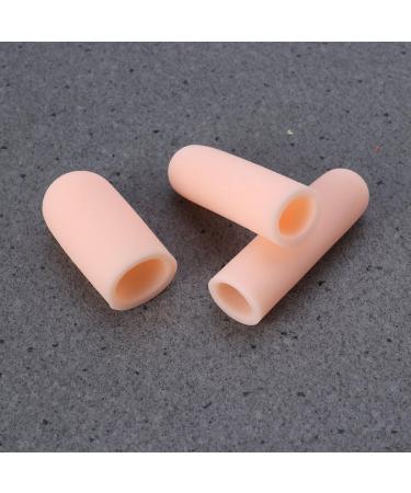 ULTNICE 10pcs Silicone Toe Tube Finger Sleeve Separators for Cracked Skin Corn & Blister Relief - International Shipping Available - Buy Online on GoSupps.com