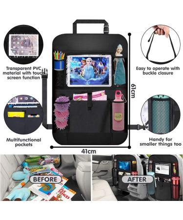 Nedit Car Seat Organiser - 6-in-1 Multifunction Car Interior Storage for Kids - Campervan Accessories UK - Buy Online on GoSupps.com