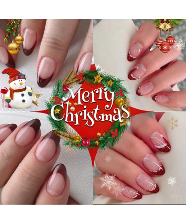 2000-Piece Self-Adhesive French Manicure Nail Art Stickers - DIY Decoration Stencil Tools with 3 White Half-Moon Designs - 45 Sheets - Buy Online on GoSupps.com