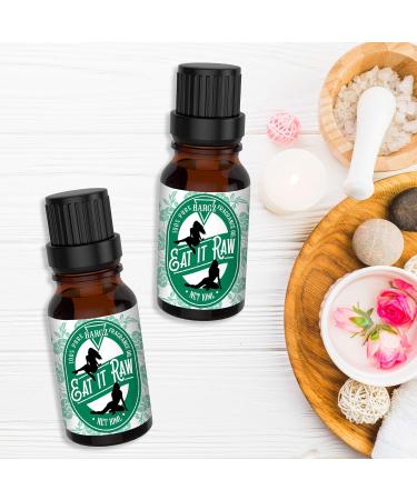 Bargz Eat It Raw Fragrance Perfume Oil Mature Fruity Scent with Sweet Awakening Effect - Flat Cap (10 ML) Sweet 0.34 Fl Oz (Pack of 1) - Buy Online on GoSupps.com