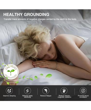 AsmrCap Earthing Mat for Sleeping 68 x 198 cm | Enhance Sleep Quality & Wellness | International Shipping Available - Buy Online on GoSupps.com