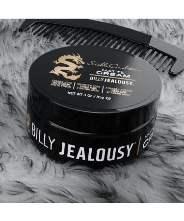 Billy Jealousy Stable Condition Matte Cream for Men - Lightweight Reworkable Hair Styling Natural Hold Water-Based Vanilla & White Musk Scent 3 Oz | International Shipping - Buy Online on GoSupps.com