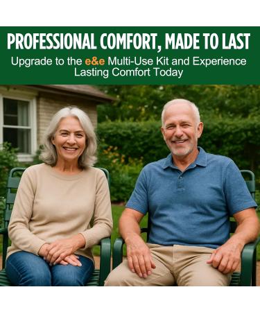 E&E Upper and Lower Denture Soft Reline Kit - Buy Online on GoSupps.com